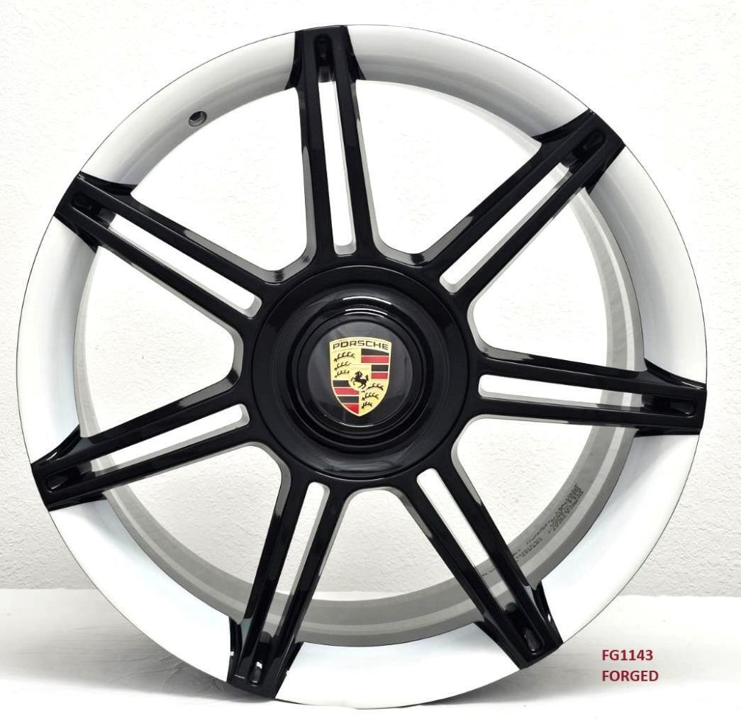 20'' FORGED wheels for PORSCHE TAYCAN 4S CROSS TURISMO 2021&UP 20X9/11"White lip