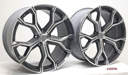21'' wheels for BMW X6 X Drive 50i M performance 2013-19 5x120 21x9.5/10.5"