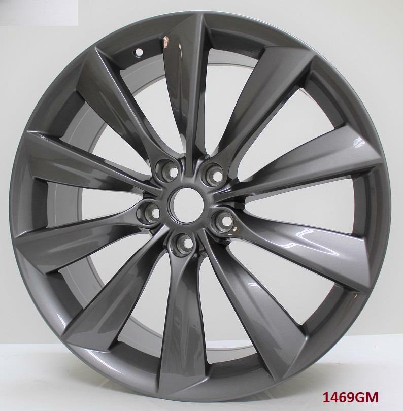 22'' wheels for TESLA MODEL X 90D P90D (staggered 22x9"/22x10")