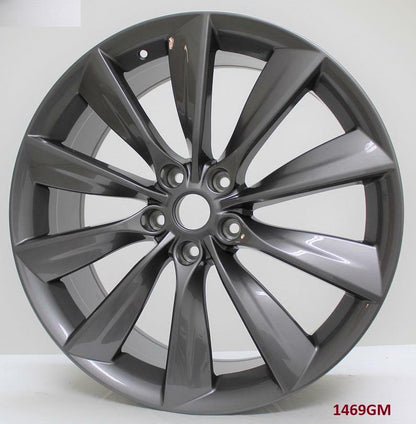 22'' wheels for TESLA MODEL X 90D P90D (staggered 22x9"/22x10")