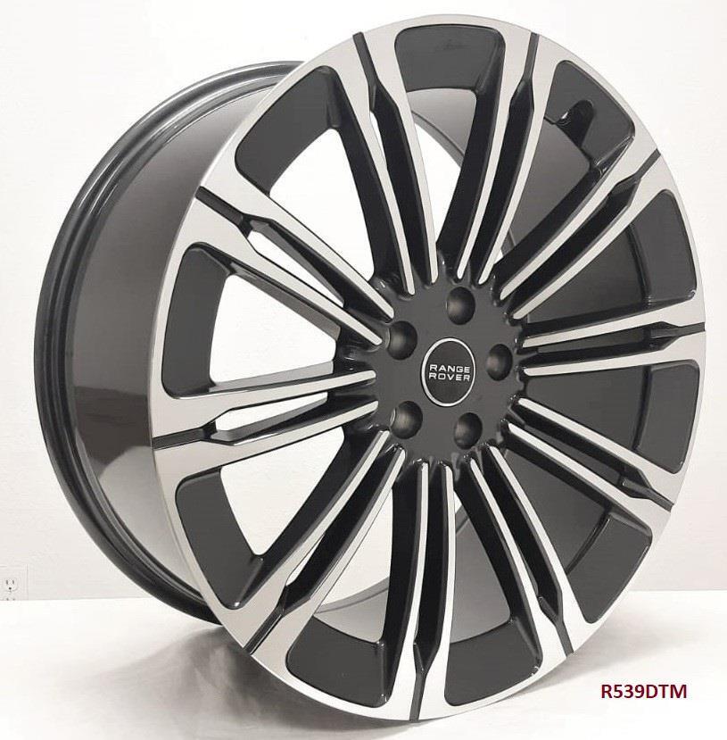 22" wheels for RANGE ROVER FULL SIZE P615 AWD (2024 MODEL) 5x120 22x9.5