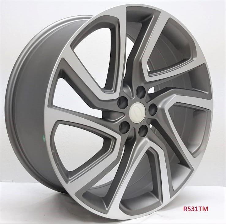22" Wheels for LAND ROVER DISCOVERY FULL SIZE SE 2017 & UP 22x9.5" 5X120