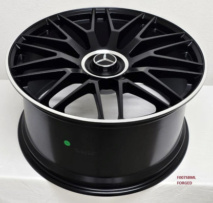 20'' FORGED wheels for Mercedes S63 4MATIC COUPE 2015-19 (20x8.5/10") 5x112