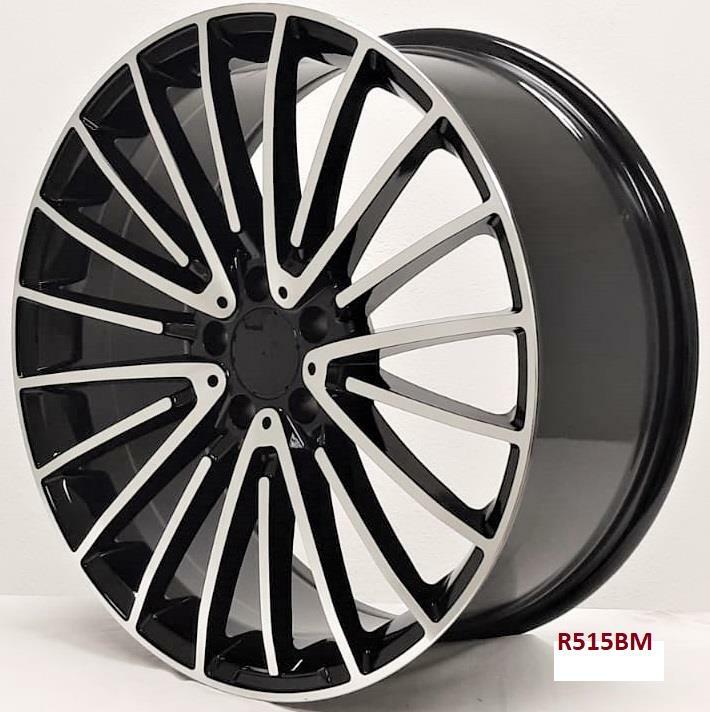 20'' wheels for Mercedes S560 4MATIC COUPE 2018-19 (Staggered 20x8.5/9.5)
