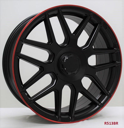 19'' wheels for Mercedes C350 SPORT 2008-14 staggered 19x8.5"/19x9.5"