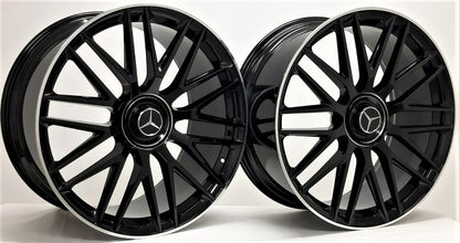 20'' wheels for Mercedes S550 4MATIC COUPE 2015-17 (Staggered 20x8.5/9.5")