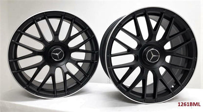 19'' wheels for Mercedes E400 4MATIC WAGON 2018 & UP (Staggered 19x8.5/9.5)