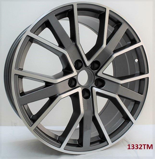 22'' wheels for AUDI Q7 3.0 PREMIUM 2017 & UP 5X112 22x9.5 +25mm