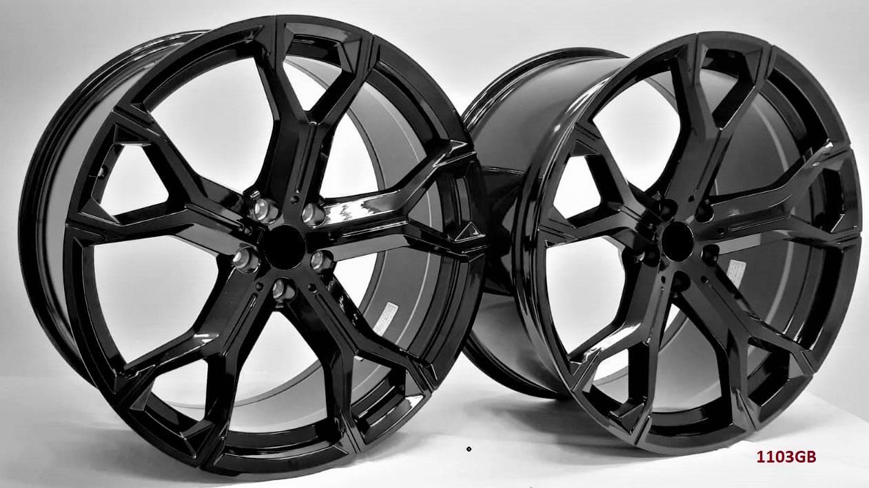 21'' wheels for BMW X6 S Drive 40i 2020 & UP 21x9.5/10.5" 5x112