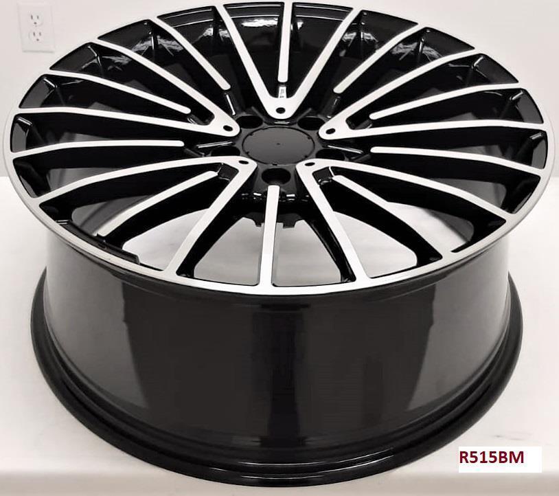 20'' wheels for Mercedes SL600 2004 Thru 2010 (Staggered 20x8.5/9.5)