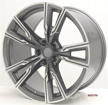 20'' wheels for BMW X6 S Drive 40i 2020 & UP (20x10/20x11") 5x112