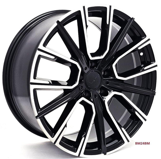 20'' wheels for BMW 750i, 750Li, 750i X-DRIVE 2009-15 5x120 20x8.5/9.5"