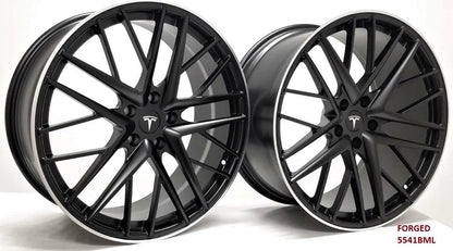 21" FORGED wheels for TESLA MODEL X 100D 75 P100D 21x9/21x10" 5x120