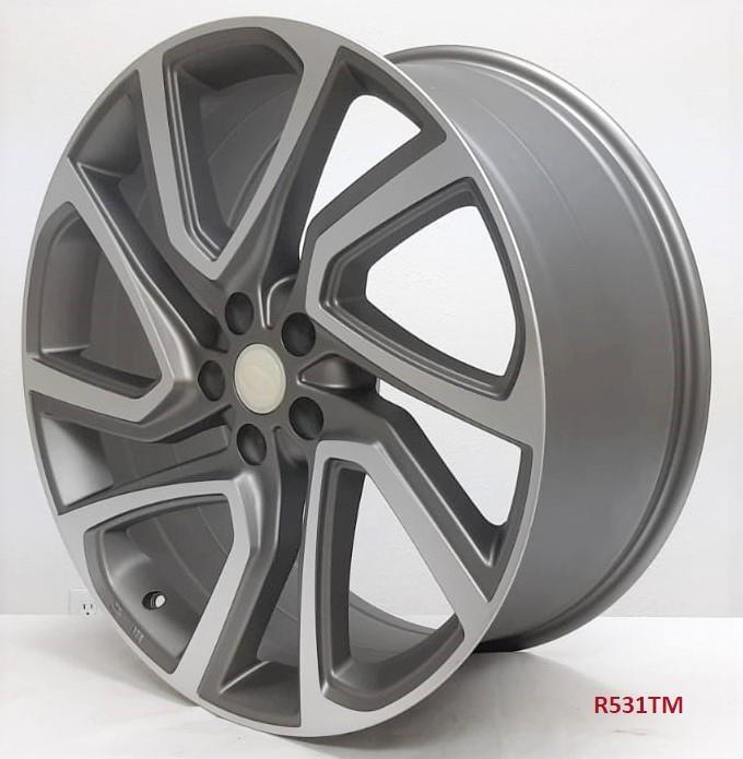22" Wheels for LAND ROVER DISCOVERY FULL SIZE HSE LUXURY 2017 & UP 22x9.5" 5X120