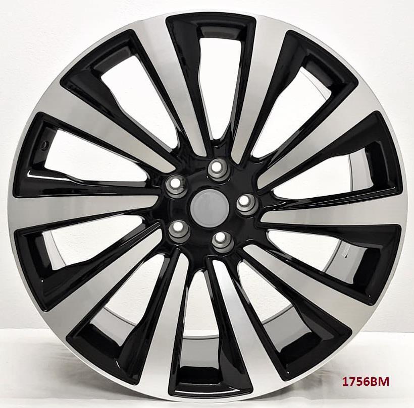22" wheels for RANGE ROVER FULL SIZE P440e SE (2023 MODEL) 5x120 22x10