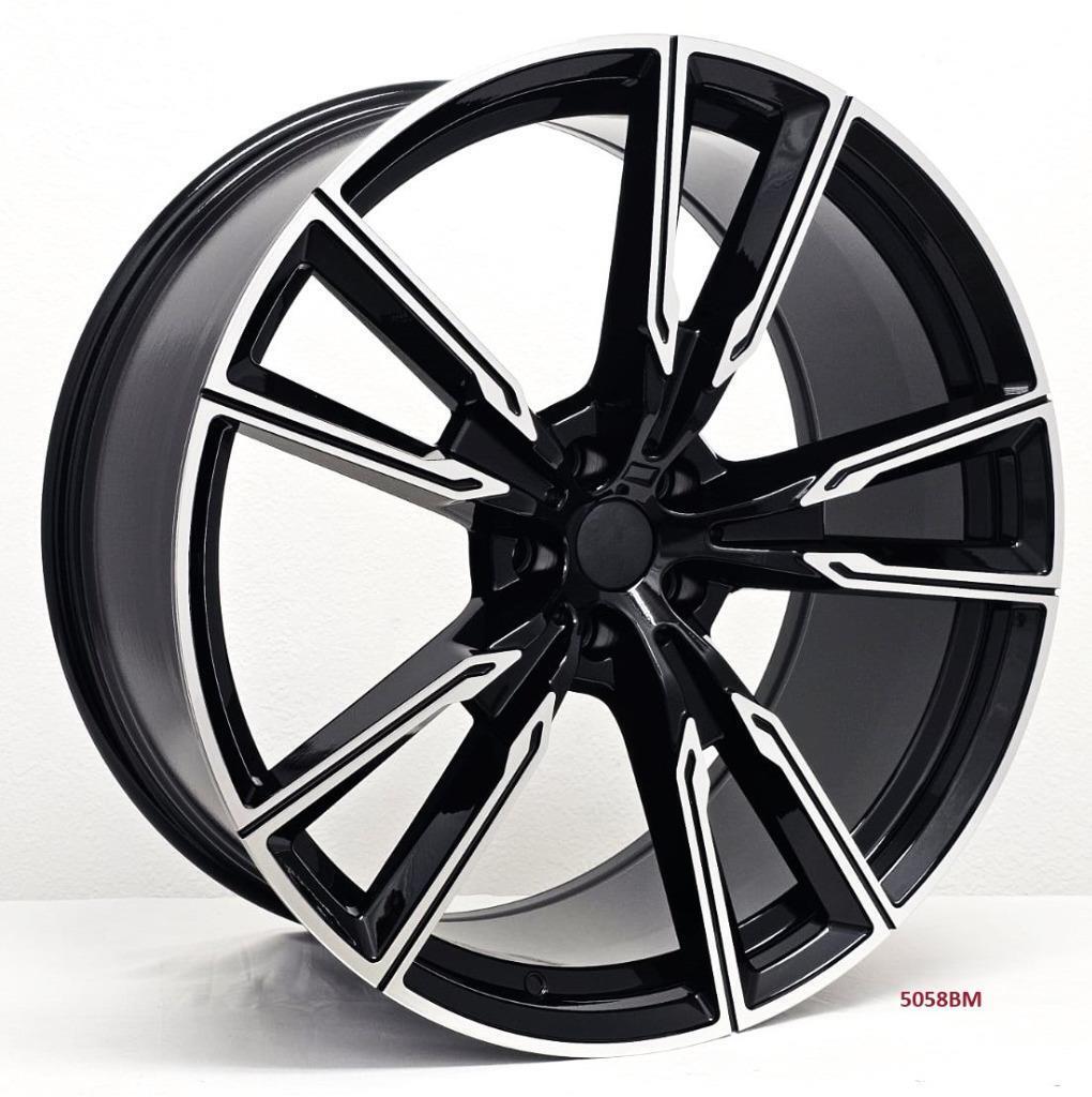 22'' wheels for BMW X5 S Drive 40i 2020 & UP 22x9.5/10.5" 5x112