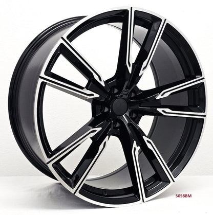 22'' wheels for BMW X5 S Drive 40i 2020 & UP 22x9.5/10.5" 5x112
