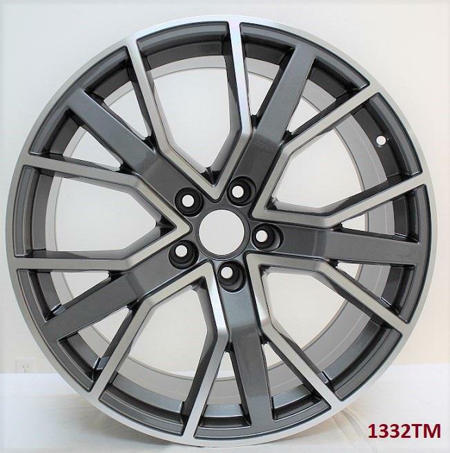 22'' wheels for AUDI Q8 3.0 PRESTIGE 2019 & UP 5X112 22x9.5 +25mm