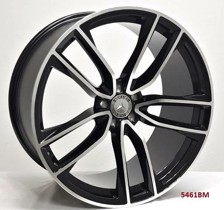 20'' wheels for Mercedes E450 4MATIC SEDAN 2019 & UP (Staggered 20x8.5/9.5)