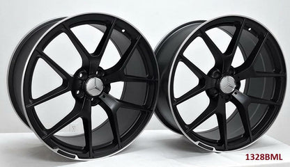 20'' wheels for Mercedes S550 SEDAN, 4MATIC 2014-17 (Staggered 20x8.5/9.5")