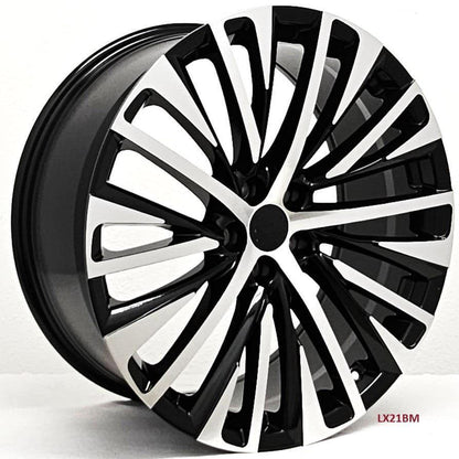 21'' wheels for LEXUS RX450H F SPORT 2019 & UP 5x114.3 21x9"