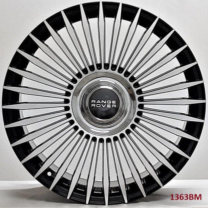 22" wheels for RANGE ROVER FULL SIZE P440e SE (2023 & UP) 5x120 22x9.5