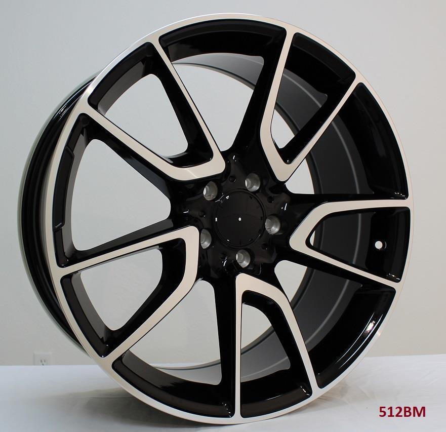 19'' wheels for Mercedes E450 4MATIC COUPE 2019 & UP (Staggered 19x8.5/9.5)