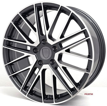 21'' wheels for PORSCHE PANAMERA S E HYBRID 2011 & UP 21x9.5"/21x11.5" 5x130