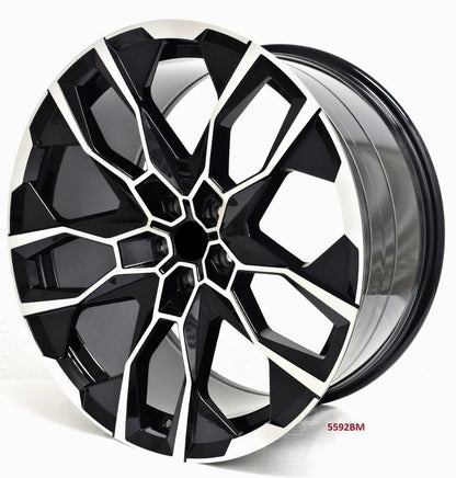 22'' wheels for BMW X6 X Drive 40i 2020 & UP 22x9.5/10.5" 5x112