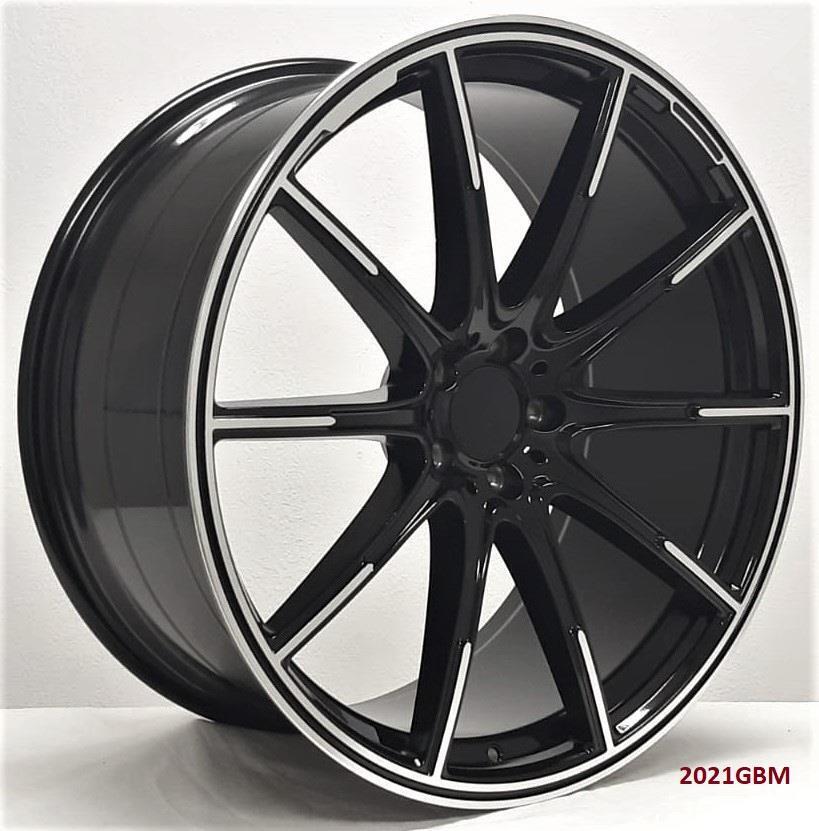 20'' wheels for Mercedes E400 SEDAN 2014-16 20x8.5/9.5" 5x112