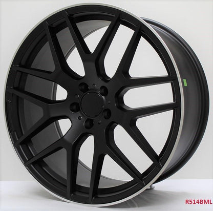 21'' wheels for Mercedes AMG GT4 COUPE 63S 2018-12 ( staggered 21x10/11) 5x112