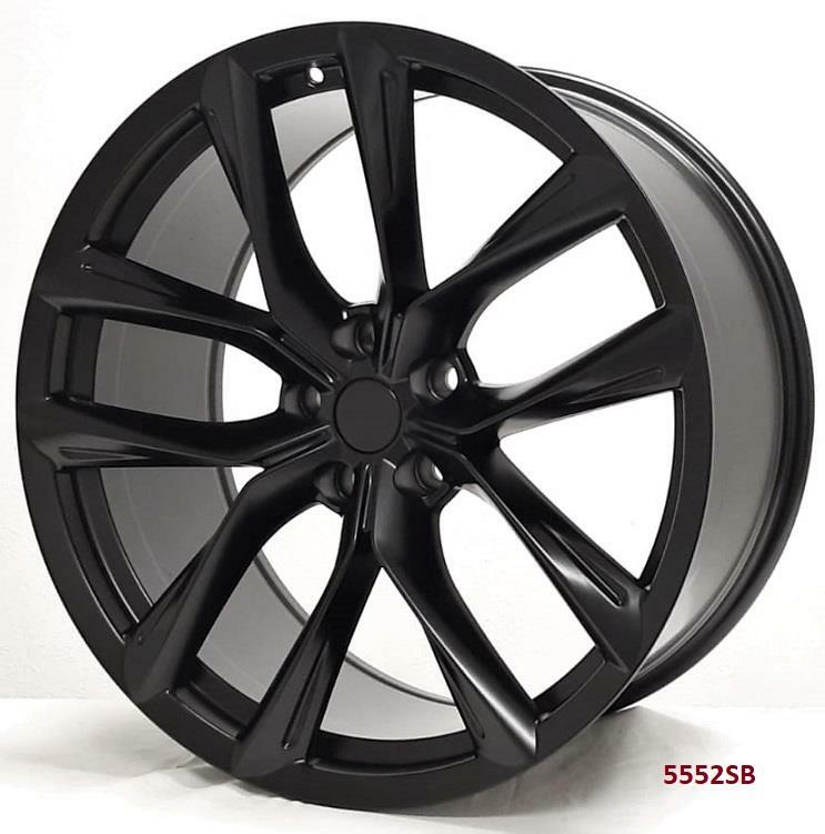 22" wheels fits TESLA MODEL X P100D 2016 & UP (staggered 22x9"/22x10")