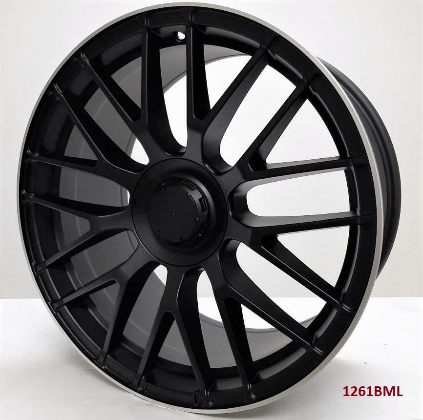 19'' wheels for Mercedes E400 4MATIC SEDAN 2018 & UP (Staggered 19x8.5/9.5)