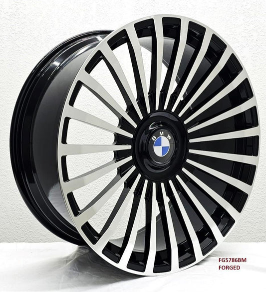 22'' FORGED wheels for BMW X5 X Drive 50i 2019 & UP 22x9.5/10.5" 5x112