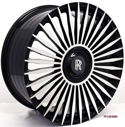 24" FLOW FORGED wheels for ROLLS ROYCE PHANTOM 2018 & UP 24x10 5x112