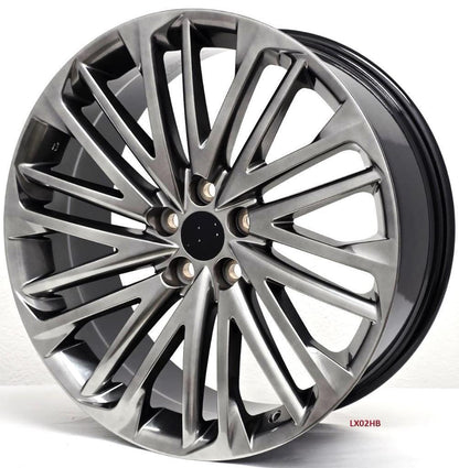 20'' wheels for LEXUS RX450H F SPORT 2019 & UP 5x114.3 20x8"