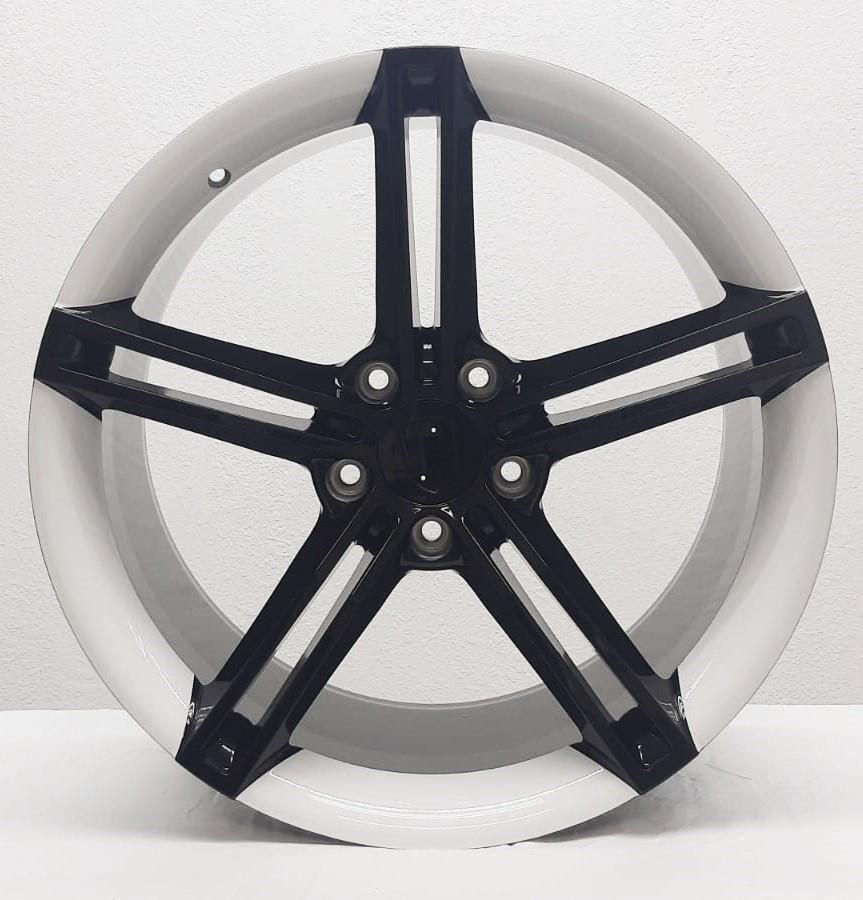 21'' FORGED wheels for PORSCHE â€‹TAYCAN GTS 2022&UP 21X9.5/11.5" 5X130 White lip