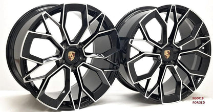 21'' FORGED wheels for PORSCHE TAYCAN TURBO S 2020 & UP  21X9.5"/11.5"