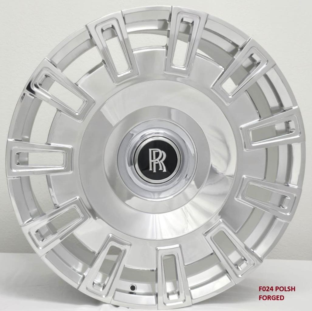 24'' FORGED wheels for ROLLS ROYCE CULLINAN 2019 & UP 24x10 5x112