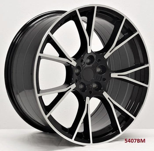 20'' wheels for BMW 640 650 COUPE CONVERTIBLE XDRIVE 2012 & UP 5x120 20x8.5/9.5"