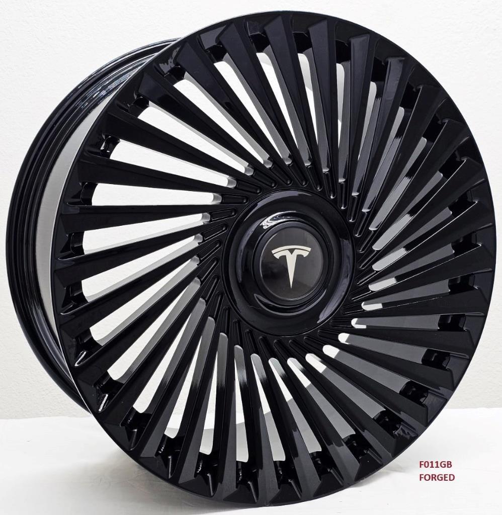 22" FORGED wheels for TESLA MODEL X 100D 2017-19 (staggered 22x9"/22x10")