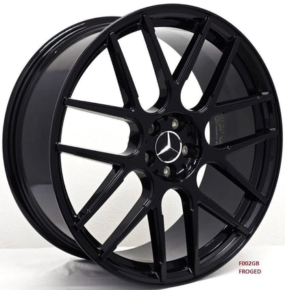 22'' FORGED wheels for Mercedes S550 SEDAN, 4MATIC 2014-17 (22x9/10.5") 5x112