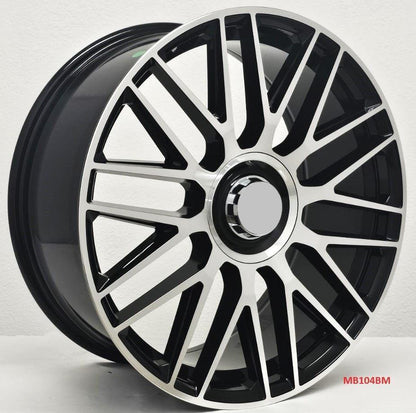 20'' wheels for Mercedes E400 SEDAN 2014-16 (Staggered 20x8.5/9.5")