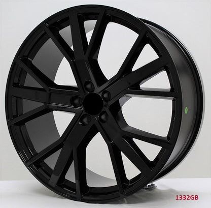 22'' wheels for AUDI Q8 3.0 PREMIUM PLUS 2019 & UP 5x112 22x9.5 +31mm
