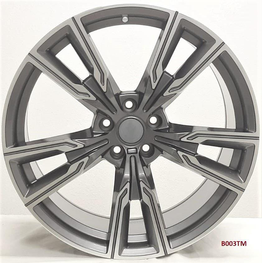20'' wheels for BMW X5 X Drive 40i 2019 & UP (20x10/20x11") 5x112