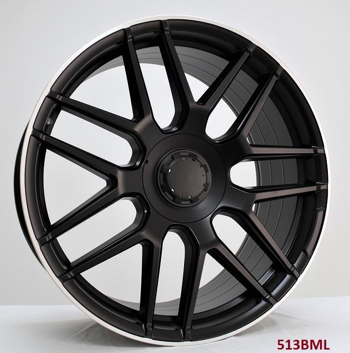 22'' FLOW FORGED wheels for Mercedes GLE580 4MATIC SUV 2020 & UP 22x10/11" 5x112