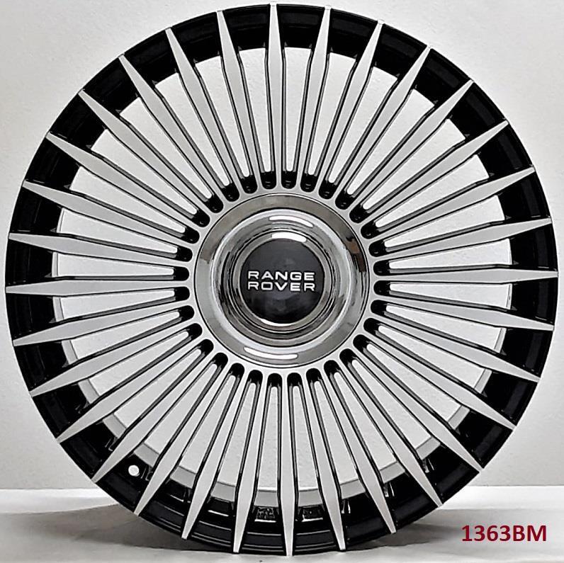 22" wheels for RANGE ROVER FULL SIZE P550e AWD (2024 MODEL) 5x120 22x9.5