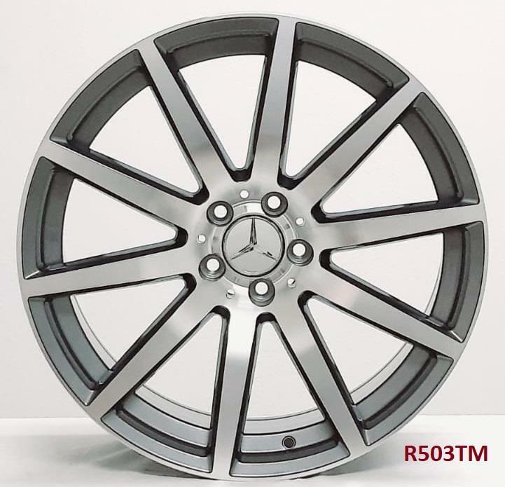 20'' wheels for Mercedes S550 4MATIC COUPE 2015-17 (Staggered 20x8.5/9.5")