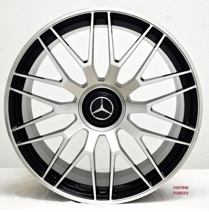 22'' FORGED wheels for Mercedes S550 SEDAN, 4MATIC 2014-17 (22x9/10.5") 5x112