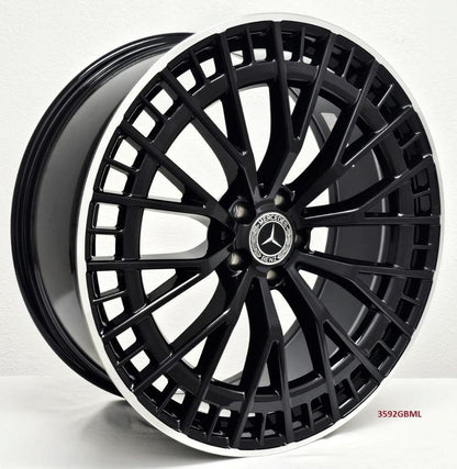 22'' Wheels for Mercedes S500 4MATIC SEDAN 2021 & UP (22x9/10.5") 5x112